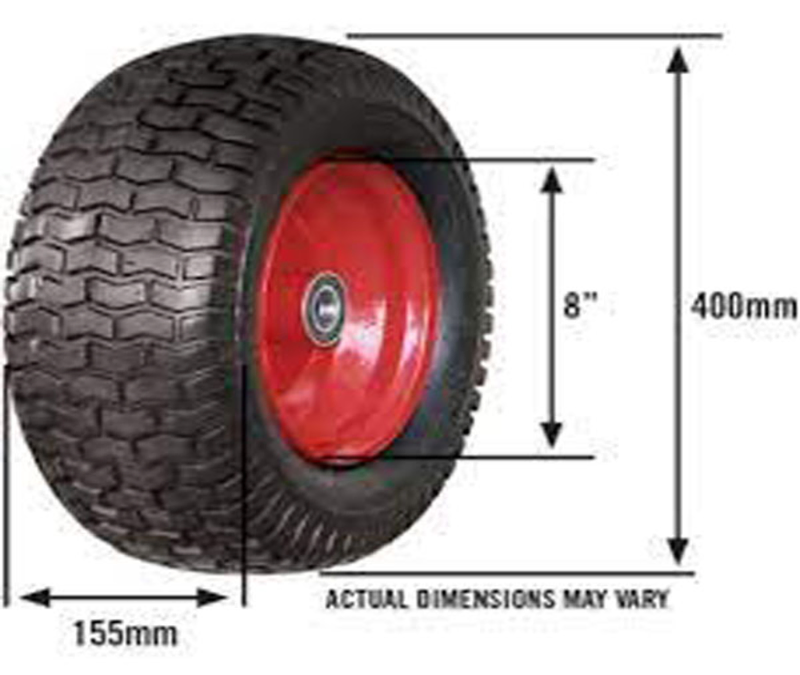 wheelbaeow tire size
what wheelbarrow tire size i need